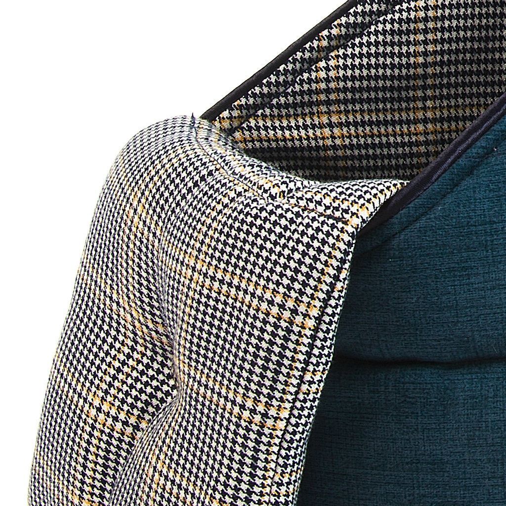 comprar bolso perro abierto azul turquesa oscuro interior pata gallo corona detalle1 comprar bolso perro abierto azul turquesa oscuro interior pata gallo corona detalle1