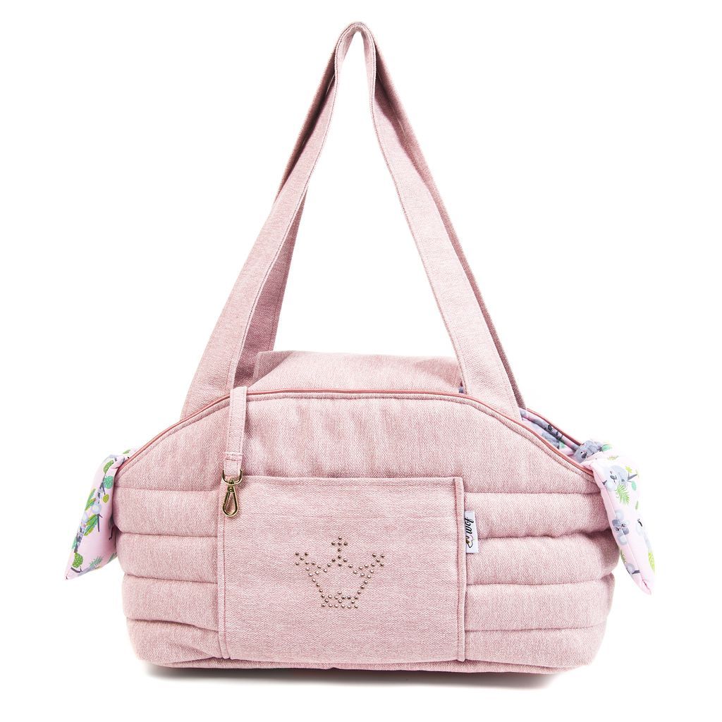 comprar bolso perro abierto rosa interior koalas corona delante comprar bolso perro abierto rosa interior koalas corona delante