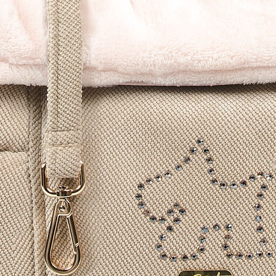 comprar bolso perro saco beige pelo blanco perrito detalle2 comprar bolso perro saco beige pelo blanco perrito detalle2