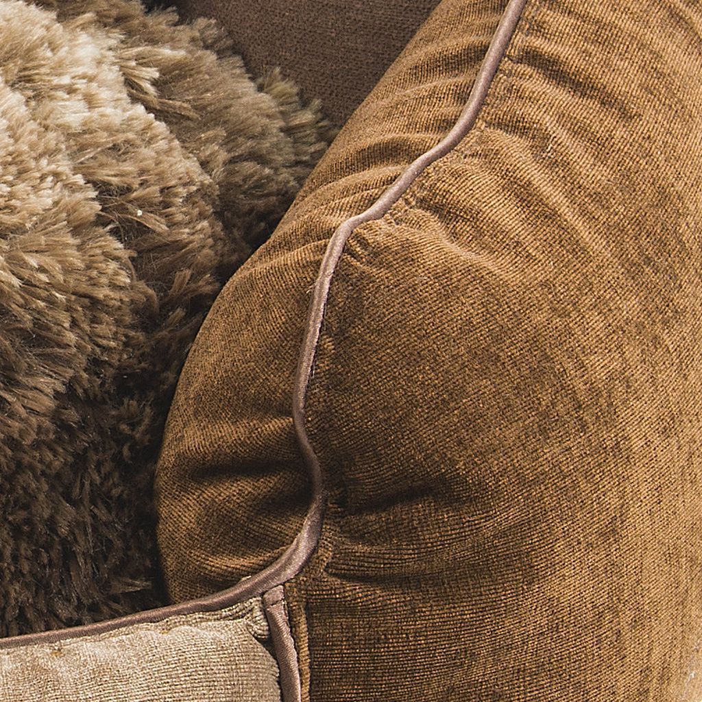 cama hexofi tonos marrones cojin pelo largo detalle3 cama hexofi tonos marrones cojin pelo largo detalle3