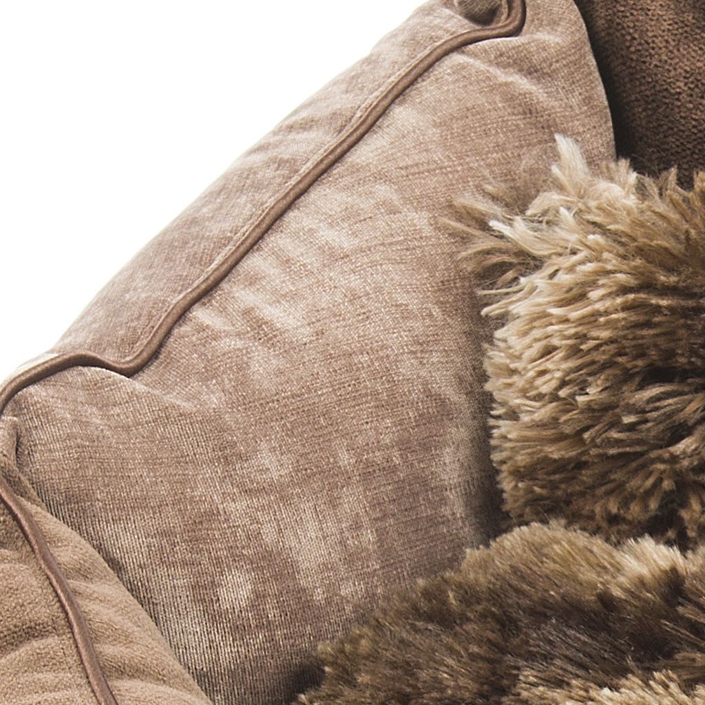cama hexofi tonos marrones cojin pelo largo detalle4 cama hexofi tonos marrones cojin pelo largo detalle4