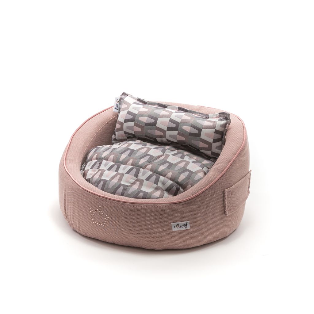 comprar cama rouni perro rosa geometrico comprar cama rouni perro rosa geometrico
