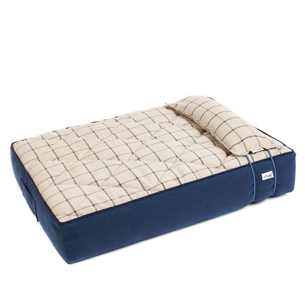colchon azul beige cuadros colchon azul beige cuadros