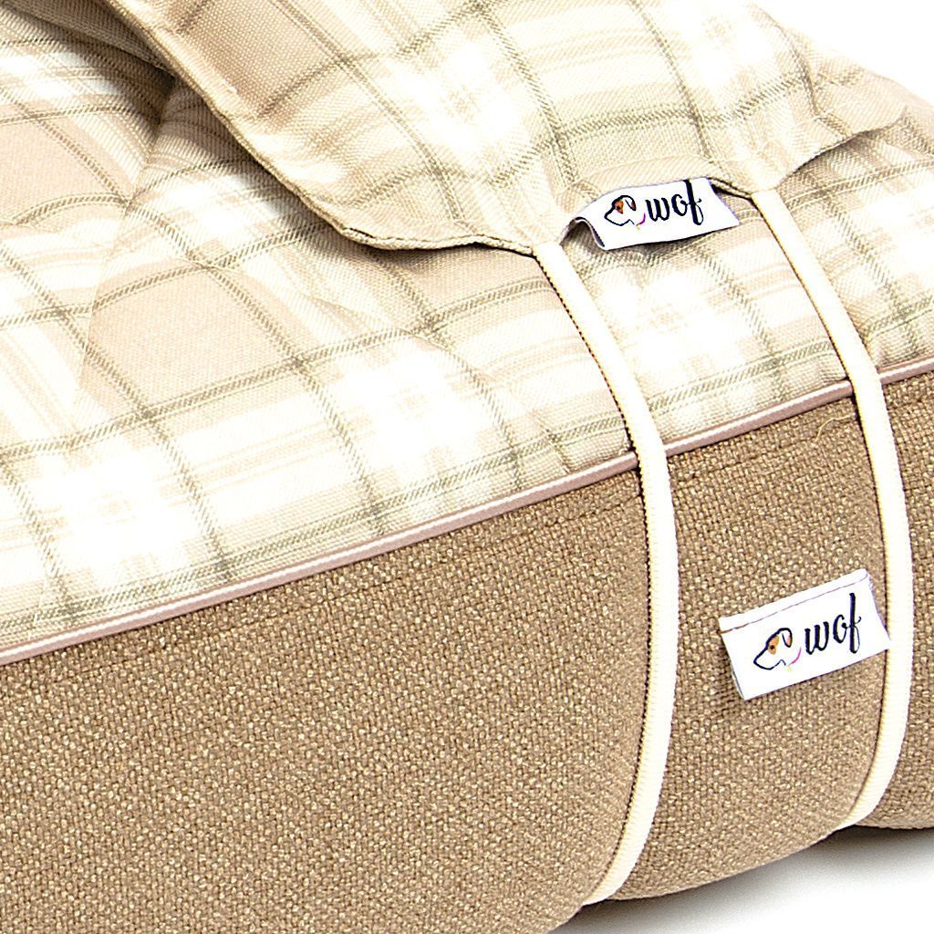 colchon beige cuadros detalle colchon beige cuadros detalle