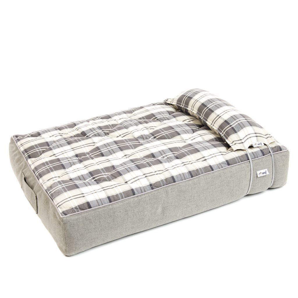 colchon gris cuadros colchon gris cuadros