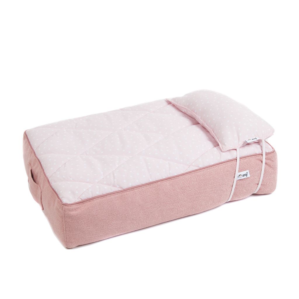 colchon rosa bebe con rosa estrellitas colchon rosa bebe con rosa estrellitas