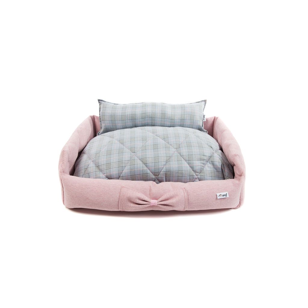 comprar cama basic rosa cojin gris rayas comprar cama basic rosa cojin gris rayas