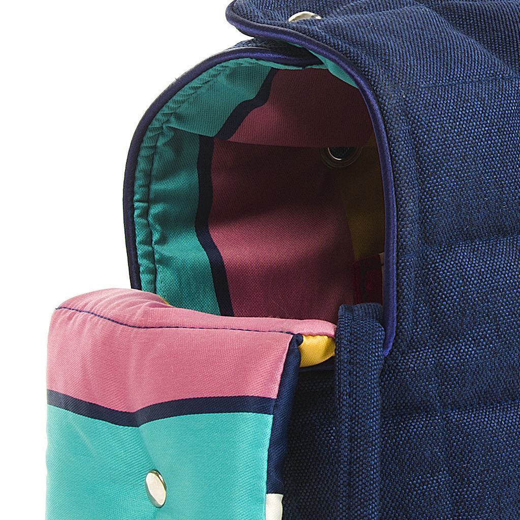 comprar bolso doble tapa azul marino forro multicolor detalle1 comprar bolso doble tapa azul marino forro multicolor detalle1