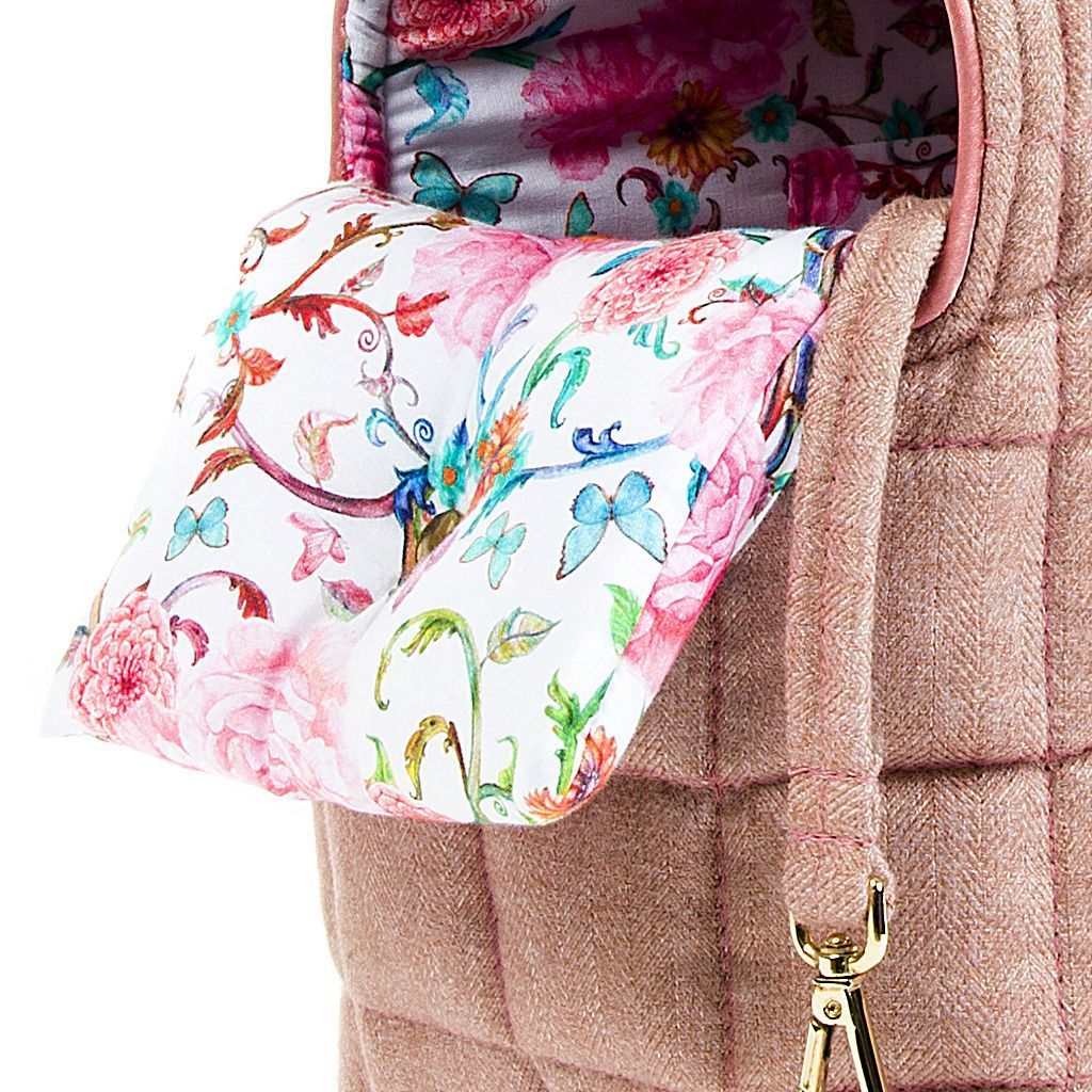 comprar bolso doble tapa rosa maquillaje forro flores detalle1 comprar bolso doble tapa rosa maquillaje forro flores detalle1