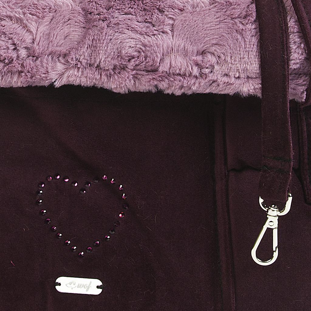 bolso saco violeta pelo corto detalle2 bolso saco violeta pelo corto detalle2
