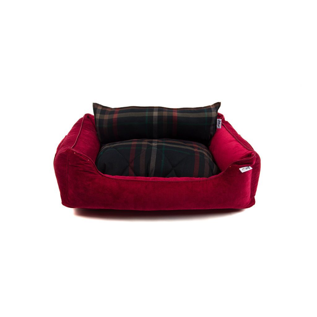 comprar cama classic rojo cojin negro rayas comprar cama classic rojo cojin negro rayas