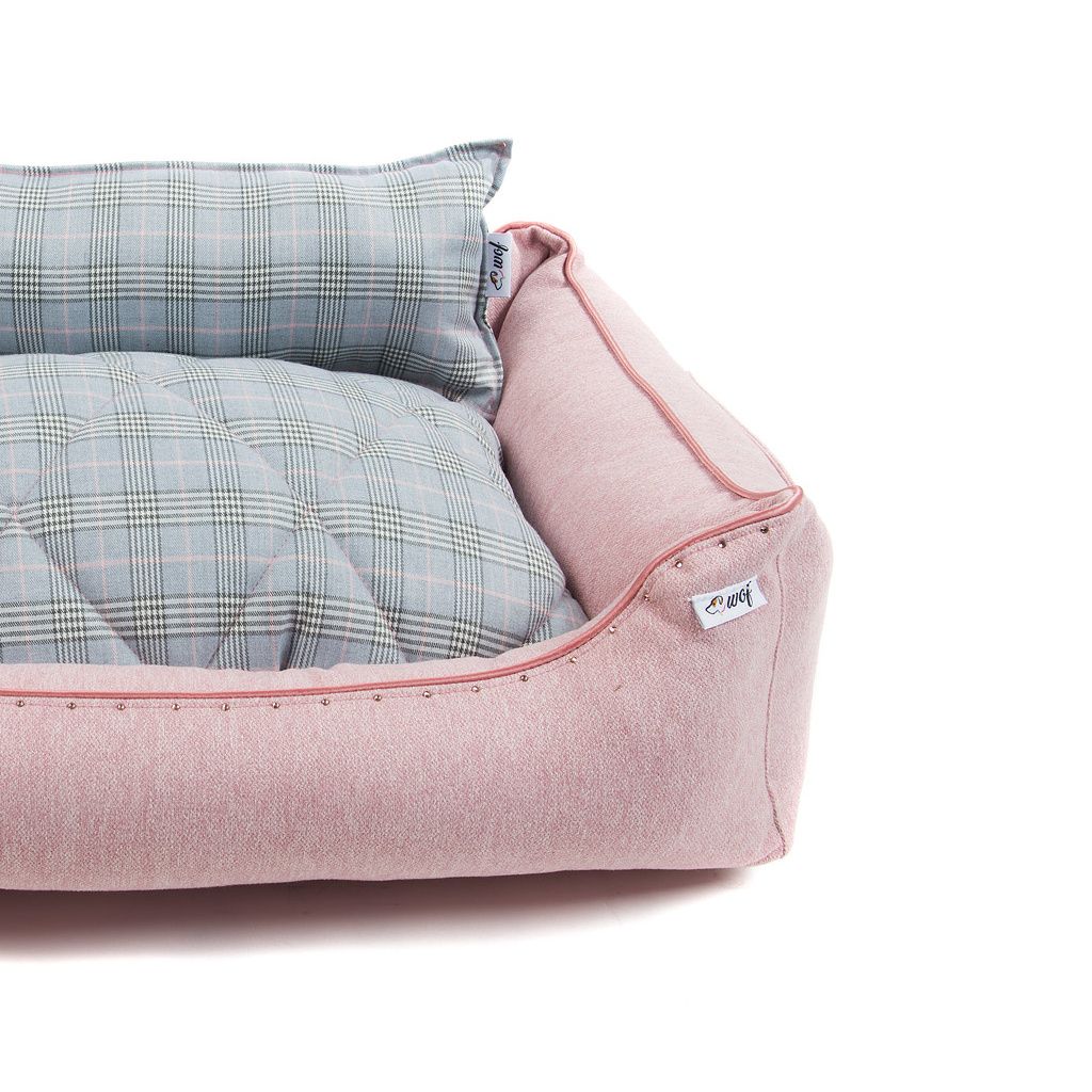 comprar cama classic rosa cuadros y lineas grises detalle comprar cama classic rosa cuadros y lineas grises detalle