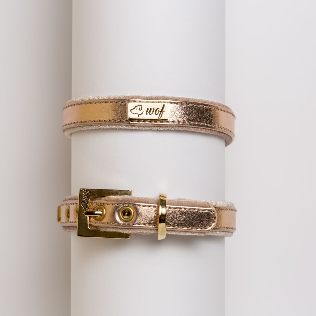 comprar collar dorado rosado tubo comprar collar dorado rosado tubo