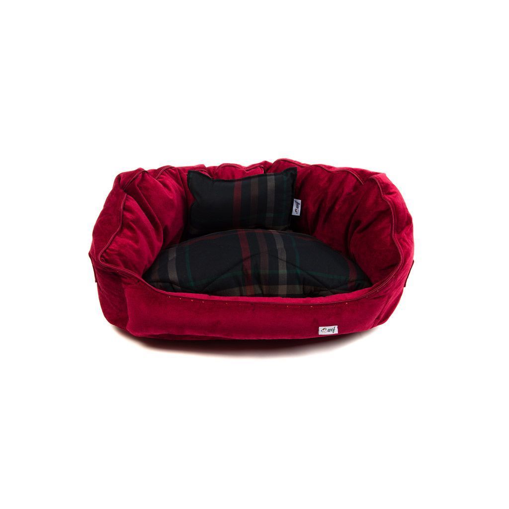 comprar cama oval roja cojin negro lineas colores comprar cama oval roja cojin negro lineas colores