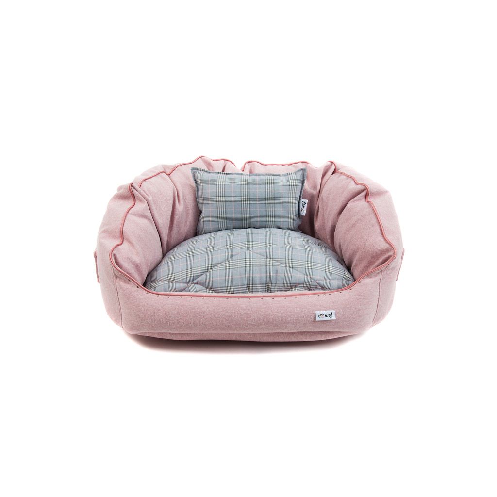 comprar cama oval rosa bebe cojin gris lineas comprar cama oval rosa bebe cojin gris lineas