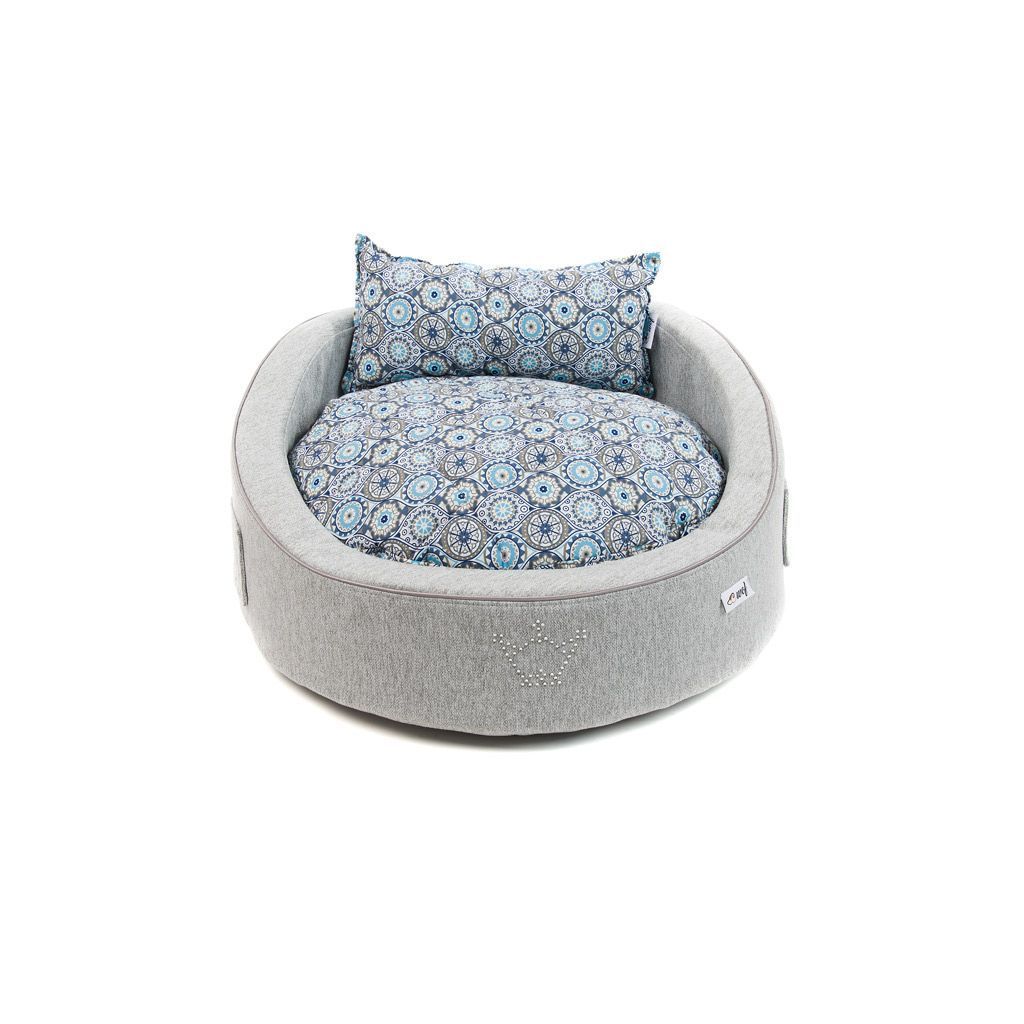 comprar cama rouni gris claro cojin motivos geometricos comprar cama rouni gris claro cojin motivos geometricos