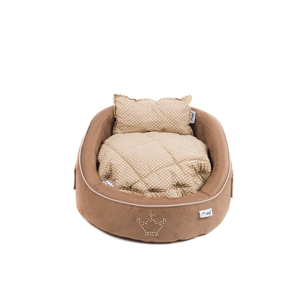 comprar cama rouni marron cojin beige motivos geometricos comprar cama rouni marron cojin beige motivos geometricos