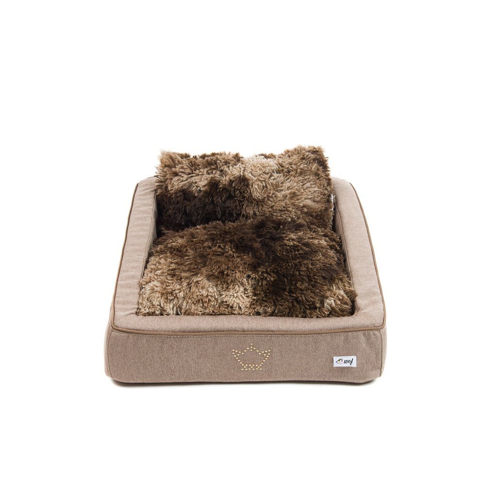 comprar cama tracua marron cojin pelo largo comprar cama tracua marron cojin pelo largo