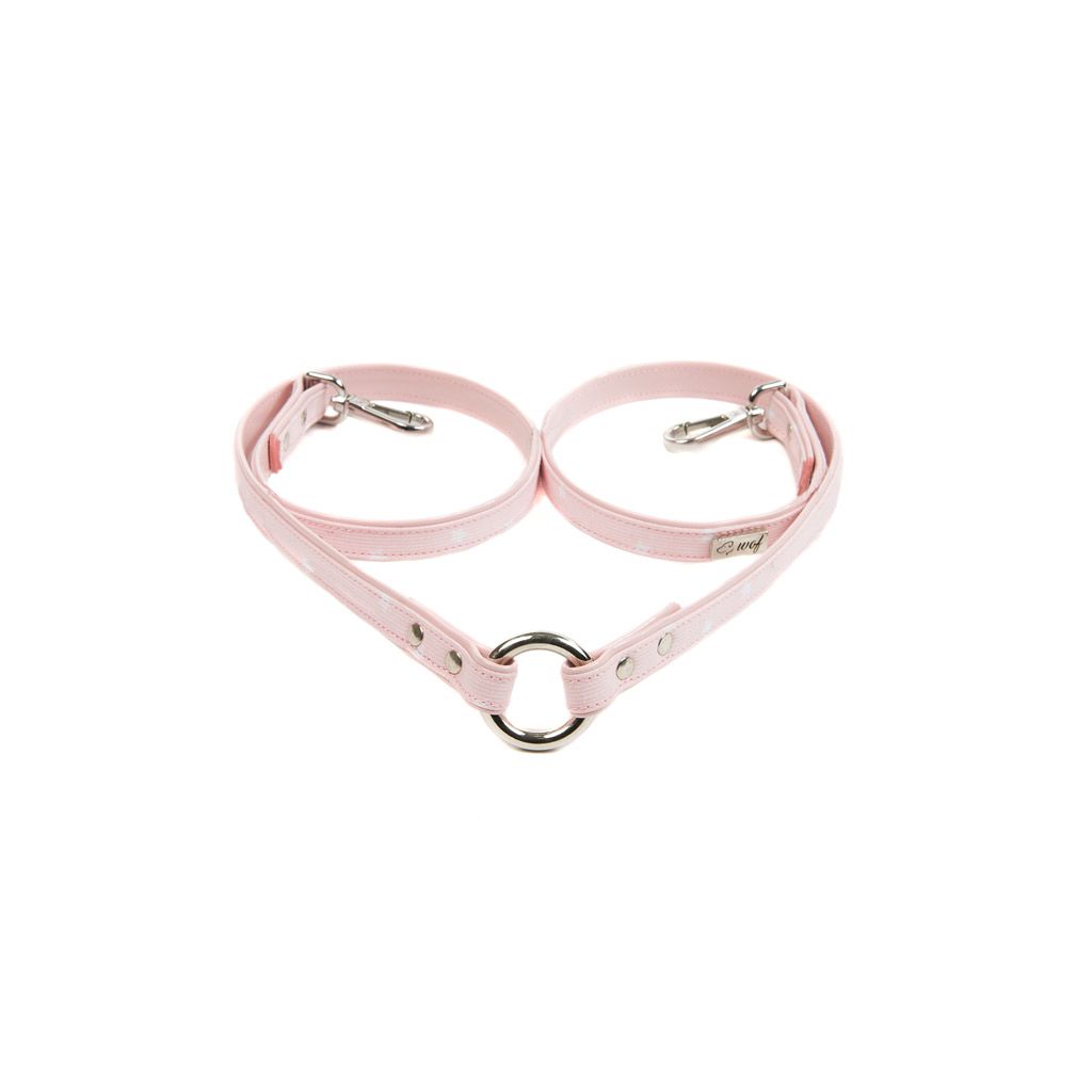 Ramal rosa con estrellitas para perro Ramal rosa con estrellitas para perro