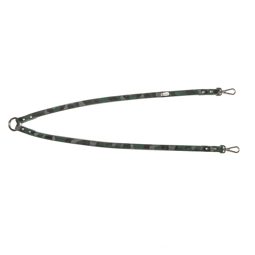 Ramal verde camuflaje para perro 1 Ramal verde camuflaje para perro 1