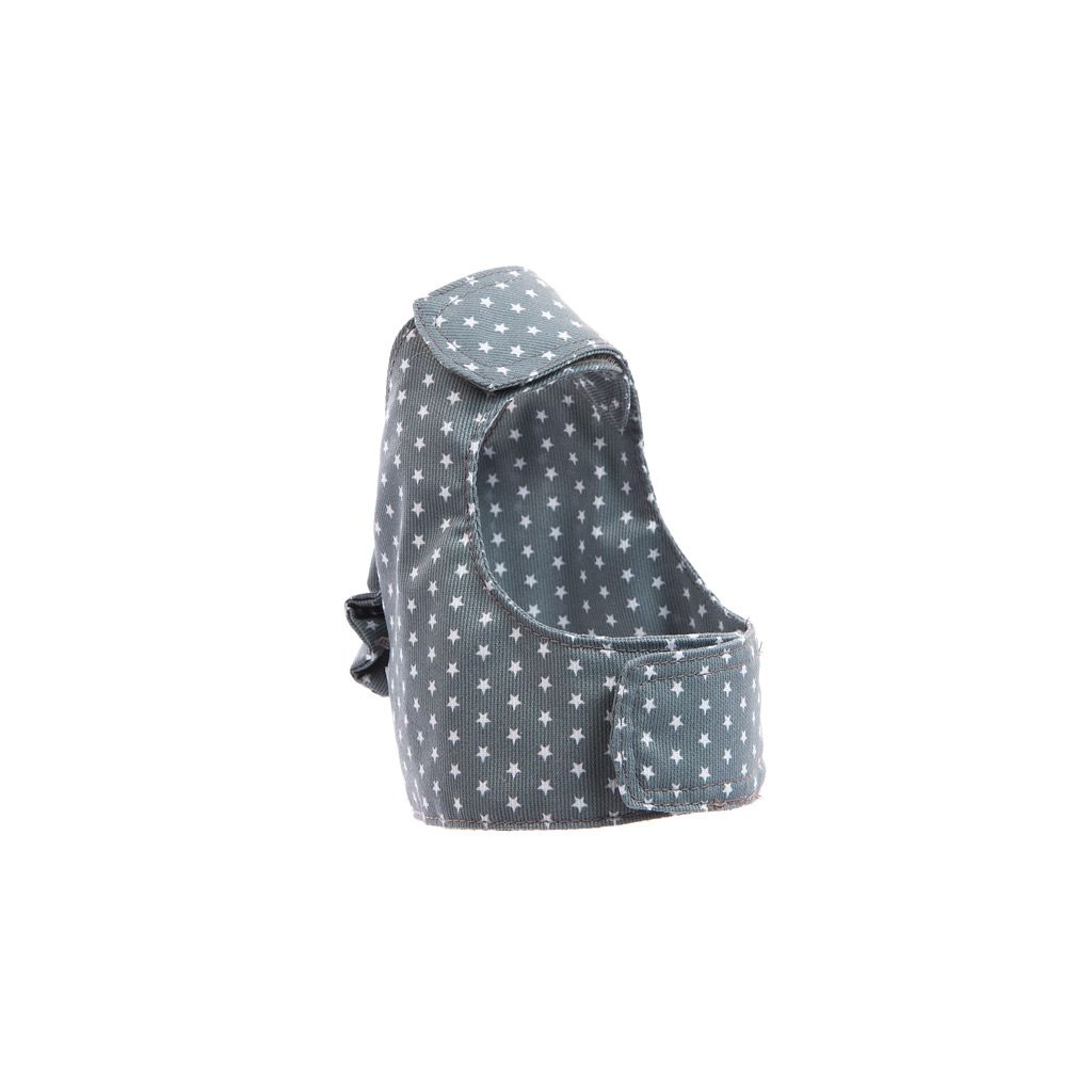 arnes textil gris estrellitas lado arnes textil gris estrellitas lado