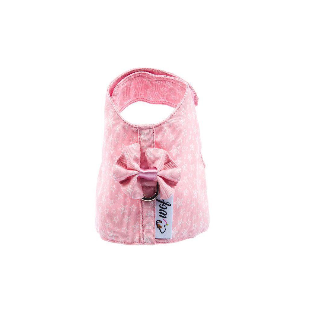 arnes textil rosa estrellitas arnes textil rosa estrellitas