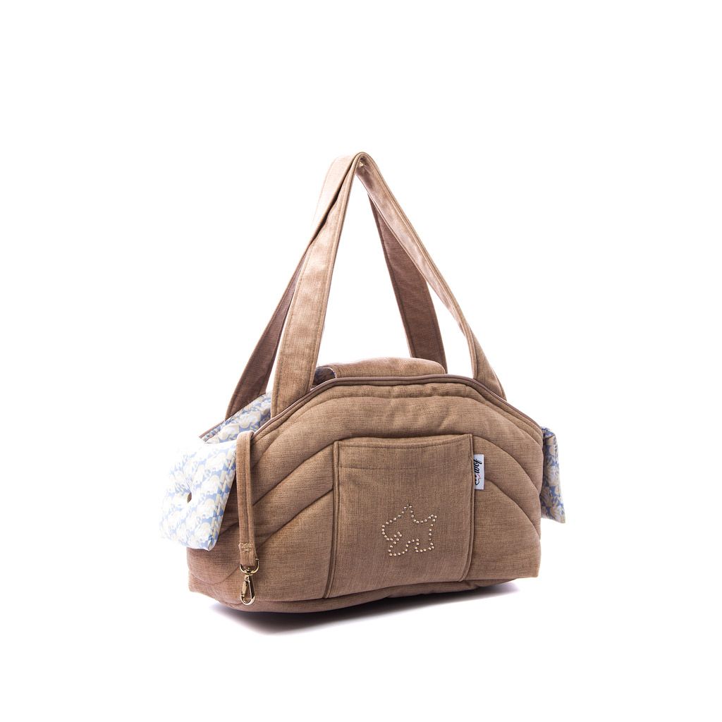 bolso tapeta beige interior patron geometrico lado bolso tapeta beige interior patron geometrico lado