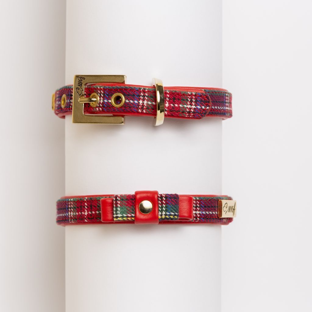 comprar collar escoces rojo lazo cerrado comprar collar escoces rojo lazo cerrado