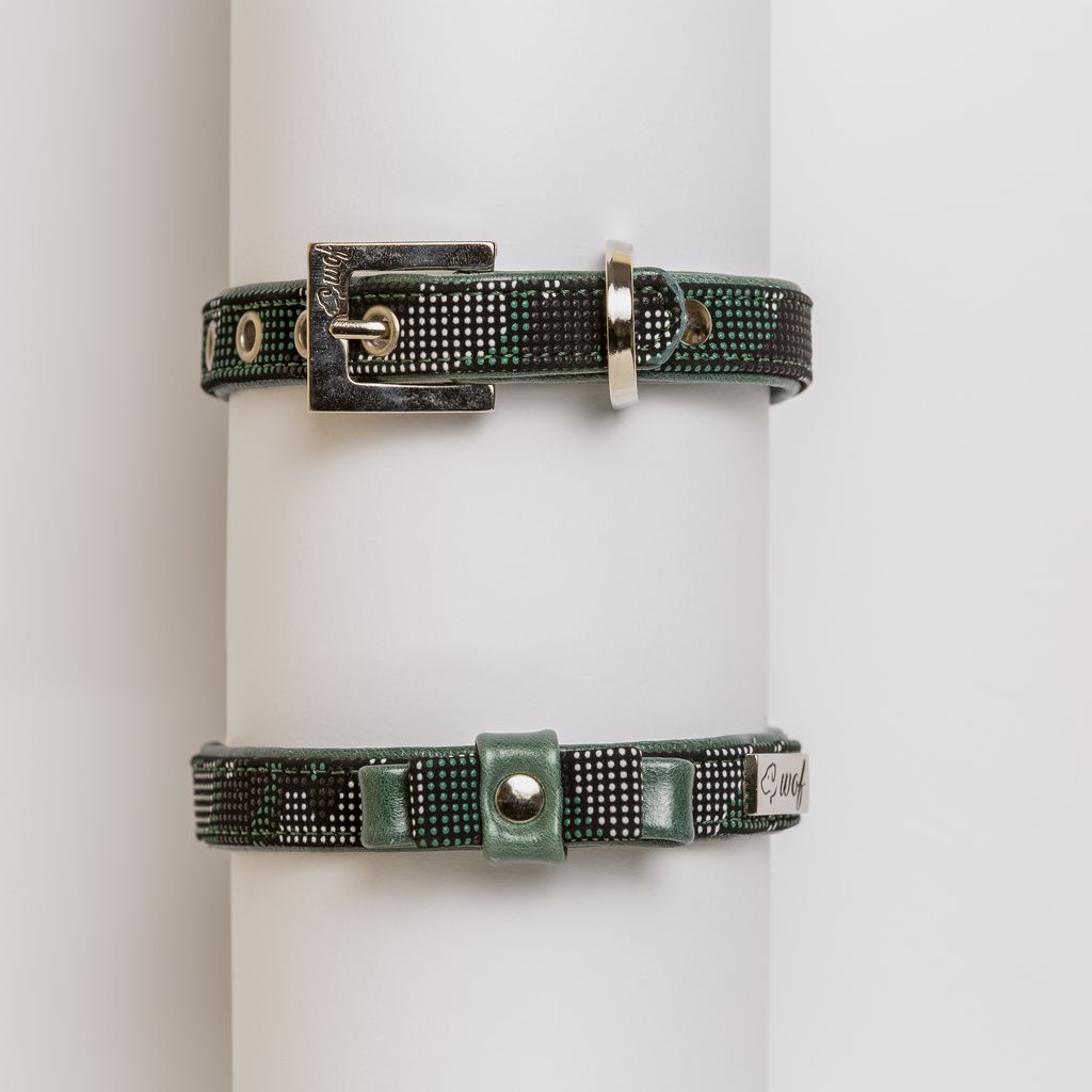comprar collar verde camuflaje lazo cerrado comprar collar verde camuflaje lazo cerrado