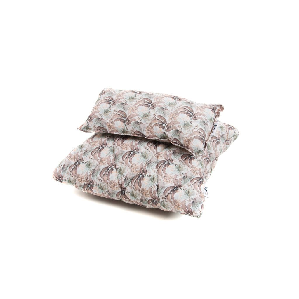 Funda de cojin con estampado platanero Funda de cojin con estampado platanero