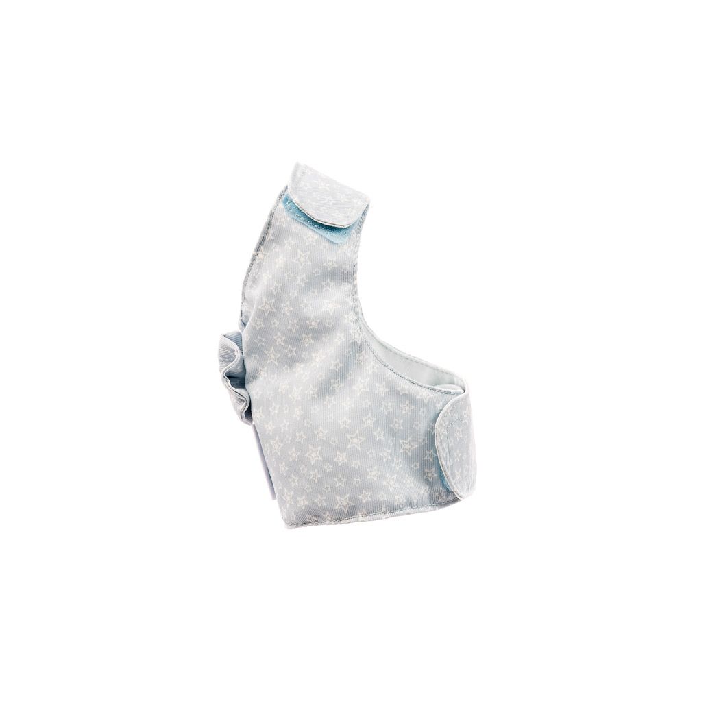arnes textil azul bebe estrellitas lateral arnes textil azul bebe estrellitas lateral