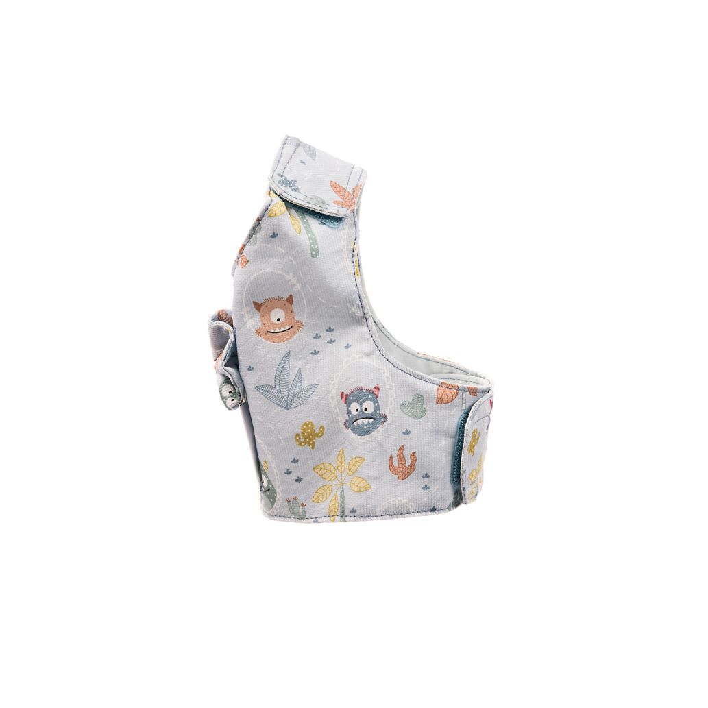 arnes textil azul bebe monstruos lateral arnes textil azul bebe monstruos lateral