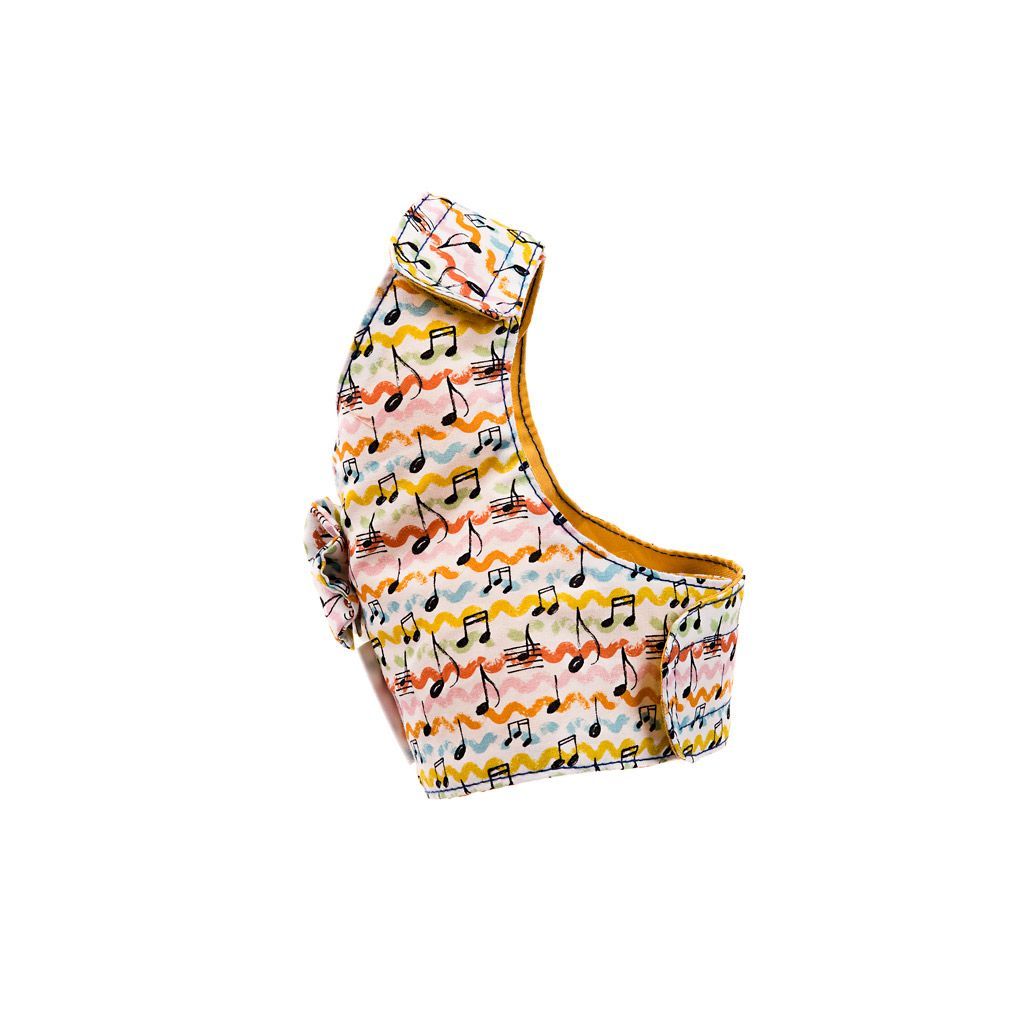 arnes textil notas musicales lateral arnes textil notas musicales lateral