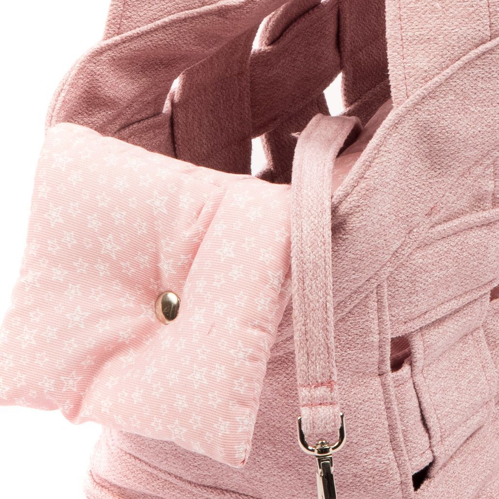 bolso rejilla rosa bebe forro rosa estrellitas detalle bolso rejilla rosa bebe forro rosa estrellitas detalle