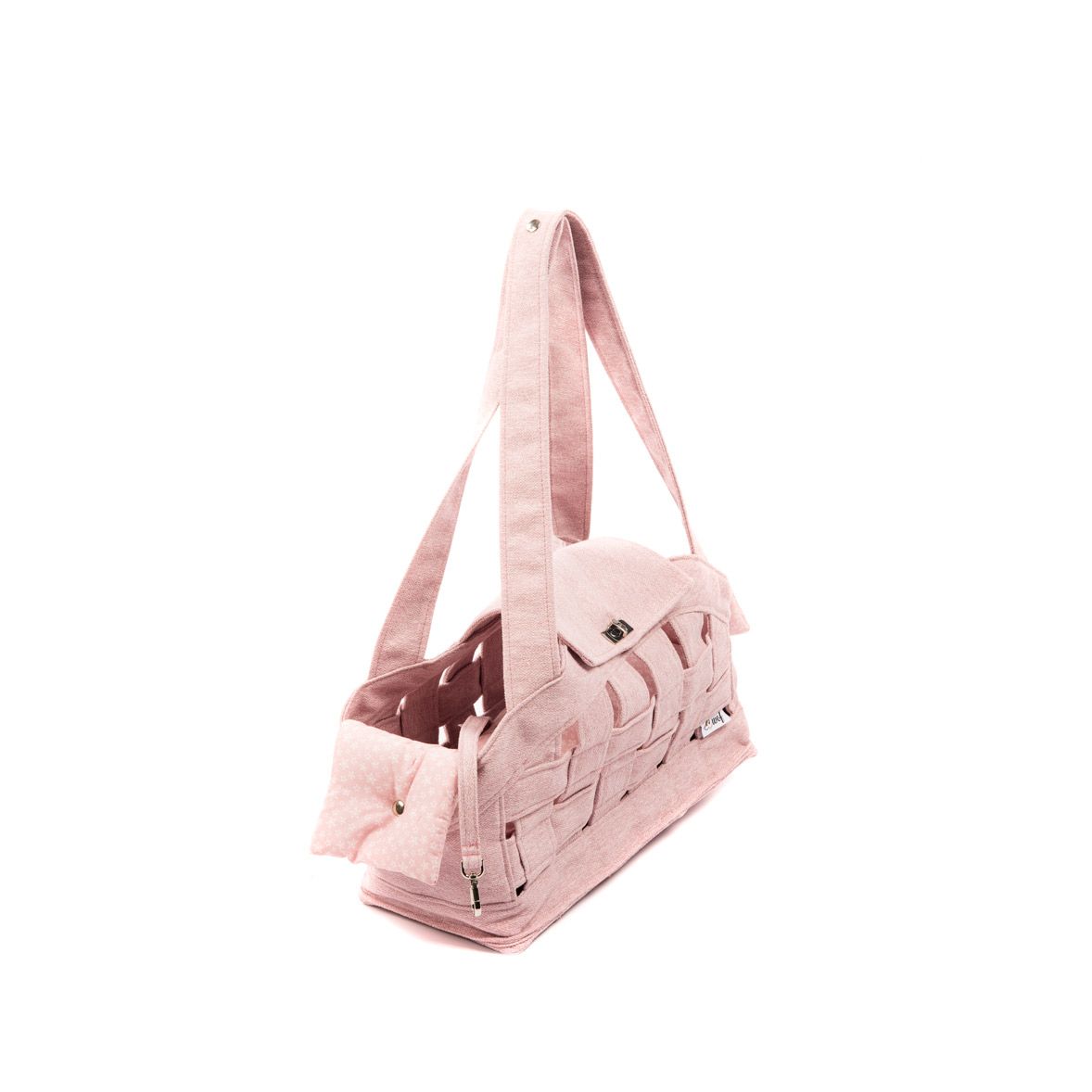 bolso rejilla rosa bebe forro rosa estrellitas lateral bolso rejilla rosa bebe forro rosa estrellitas lateral