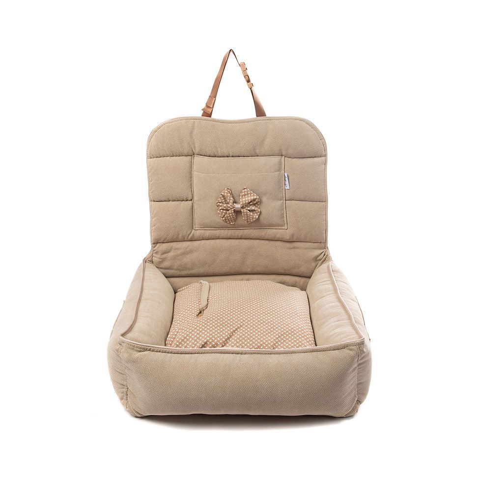 cama para coche beige cojin motivos geometricos cama para coche beige cojin motivos geometricos