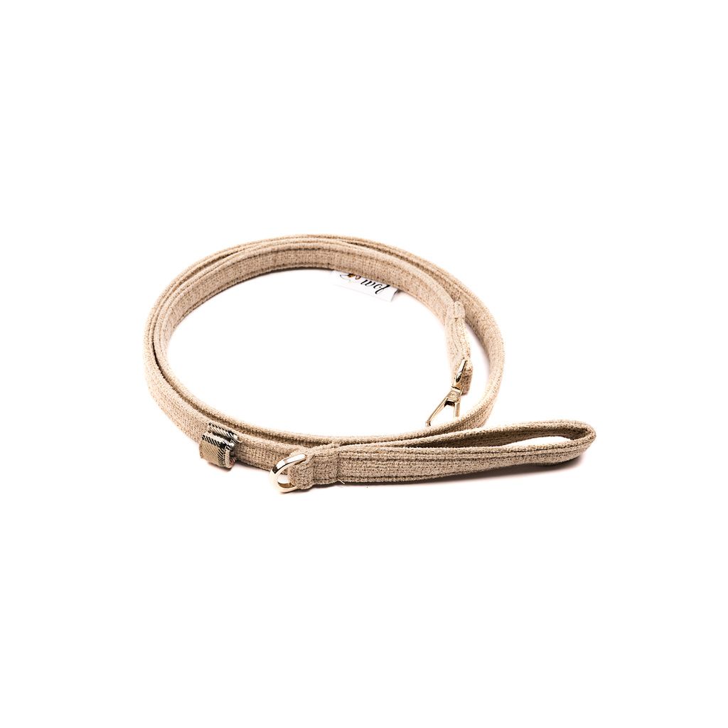 compar correa textil beige detalle cuadros 2 compar correa textil beige detalle cuadros 2