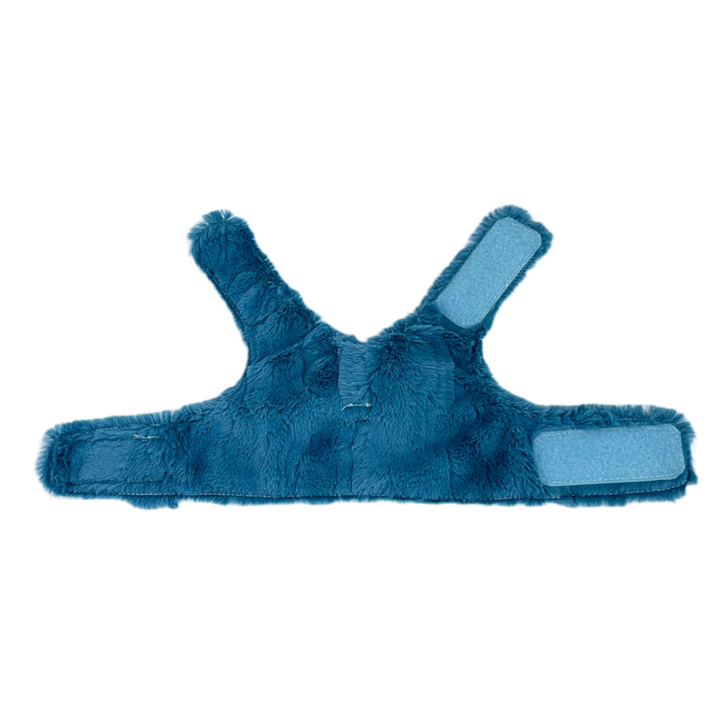 arnes textil azul pelo corto azul interior arnes textil azul pelo corto azul interior