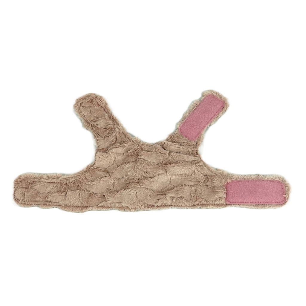 arnes textil rosa pelo beige interior arnes textil rosa pelo beige interior